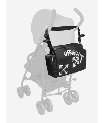 Off-White Baby Paint Script Changing Bag in Black l'achat 