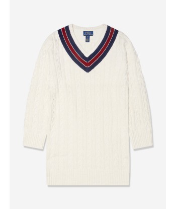 Ralph Lauren Girls Cricket Dress in Ivory une grave pollution 