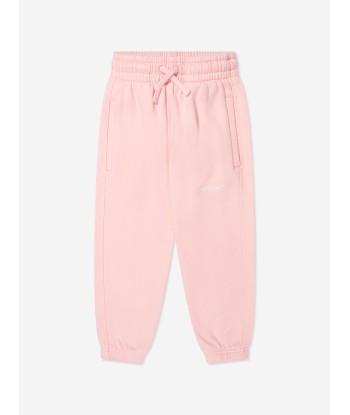 Off-White Girls Bookish Diag Joggers in Pink Venez acheter