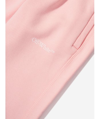 Off-White Girls Bookish Diag Joggers in Pink Venez acheter