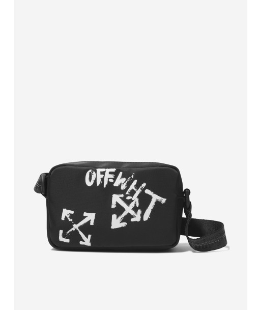 Off-White Girls Paint Script Crossbody Bag in Black suggérées chez