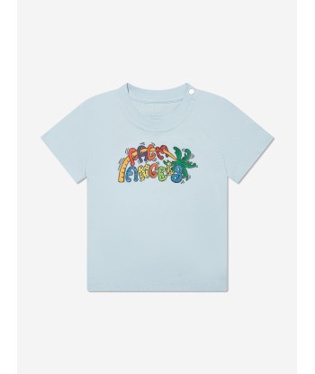 Palm Angels Baby Boys Tri-Pack T-Shirts in Blue acheter en ligne