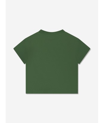 Palm Angels Boys Bear T-Shirt in Green online