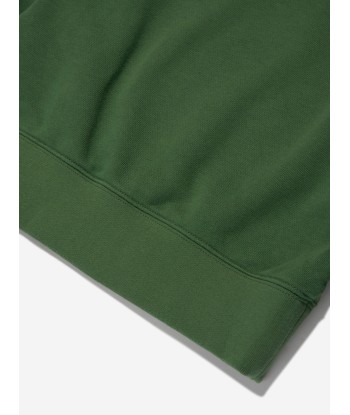 Palm Angels Boys Bear Sweatshirt in Green en ligne des produits 