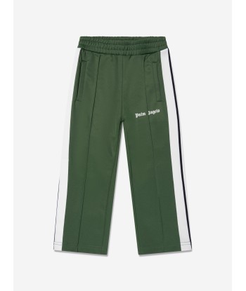 Palm Angels Boys Track Pants in Green une grave pollution 