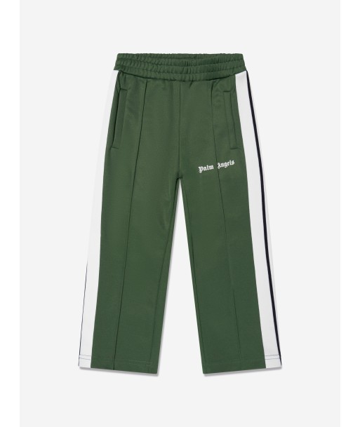 Palm Angels Boys Track Pants in Green une grave pollution 