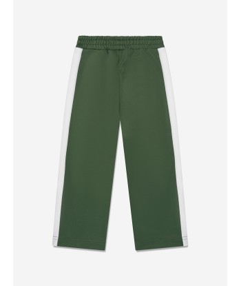 Palm Angels Boys Track Pants in Green une grave pollution 