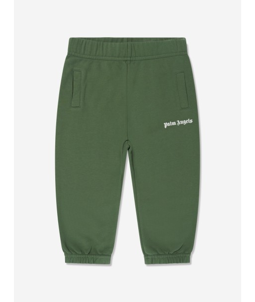 Palm Angels Baby Boys Logo Joggers in Green meilleur choix