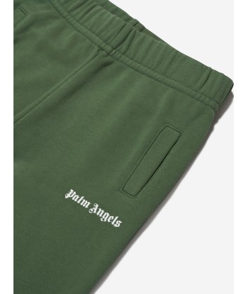 Palm Angels Baby Boys Logo Joggers in Green meilleur choix