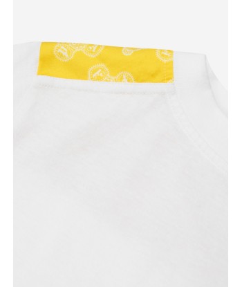 Palm Angels Girls Bears Paisley T-Shirt in White 50% de réduction en Octobre 2024