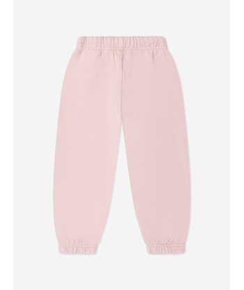 Palm Angels Girls Smiley Brush Joggers in Pink de pas cher