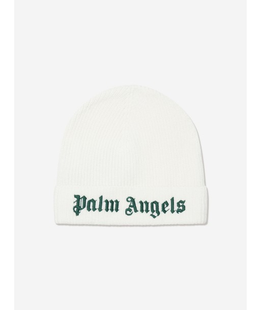 Palm Angels | Palm Angels | Boys Logo Beanie Hat in White vente chaude votre 