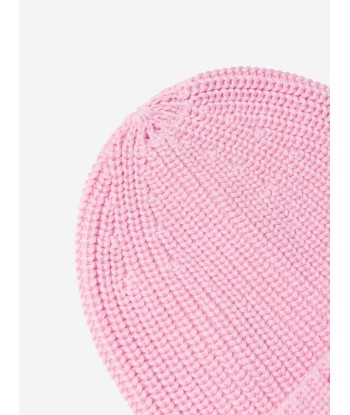 Off-White Kids Arrow Beanie Hat in Pink ouvre sa boutique