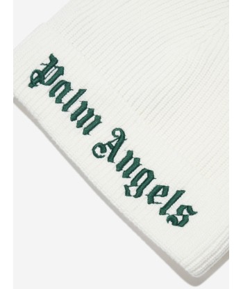 Palm Angels | Palm Angels | Boys Logo Beanie Hat in White vente chaude votre 