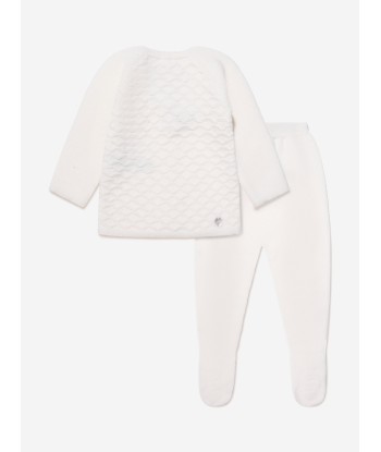 Paz Rodriguez Baby Outfit Set in Ivory le concept de la Pate a emporter 