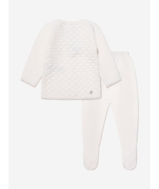 Paz Rodriguez Baby Outfit Set in Ivory le concept de la Pate a emporter 