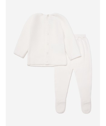 Paz Rodriguez Baby Outfit Set in Ivory le concept de la Pate a emporter 