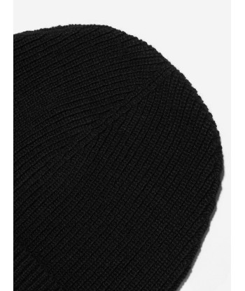 Palm Angels Boys Logo Beanie Hat in Black 50-70% off 