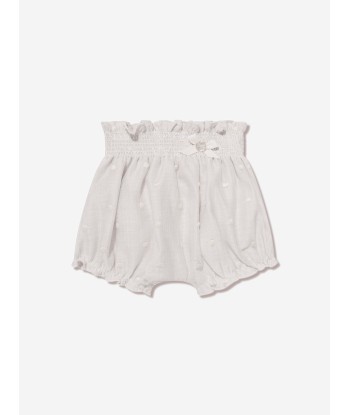 Paz Rodriguez Baby Girls Shorts Set in Ivory basket pas cher