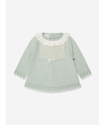 Paz Rodriguez Baby Girls Outfit Set in Green Pour