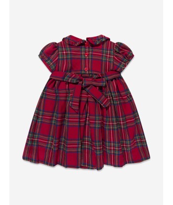 Rachel Riley Baby Girls Christmas Tree Dress And Bloomers in Red l'achat 