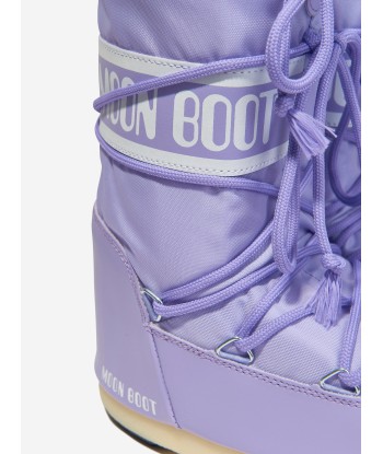 Moon Boot Kids Icon Nylon Snow Boots in Purple Profitez des Offres !