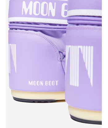 Moon Boot Kids Icon Low Nylon Snow Boots in Purple des créatures d'habitude