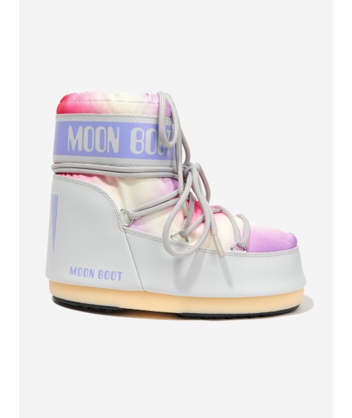 Moon Boot Kids Icon Low Tie Dye Snow Boots in Multicolour Jusqu'à 80% De Réduction