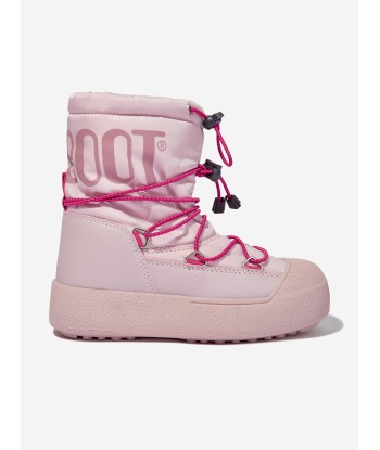 Moon Boot Girls JTrack Polar Snow Boots in Pink Profitez des Offres !