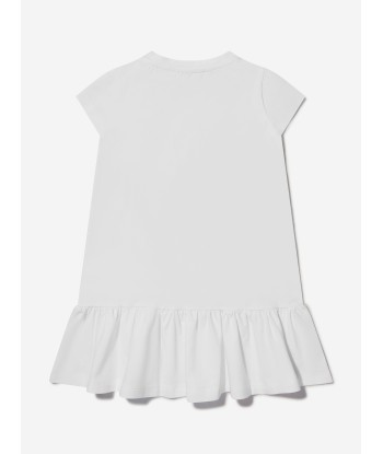 Elie Saab Girls Cotton Logo Dress Véritable concentré