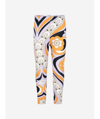 Pucci Girls Leggings la colonne vertébrale