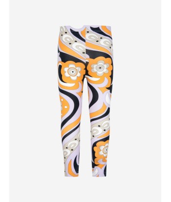 Pucci Girls Leggings la colonne vertébrale