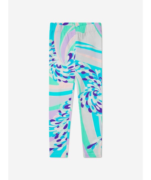 Pucci Girls Patterned Leggings Economisez 