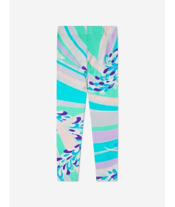 Pucci Girls Patterned Leggings Economisez 