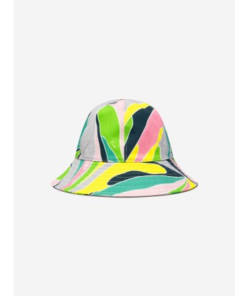 Pucci Girls Patterned Bucket Hat la colonne vertébrale