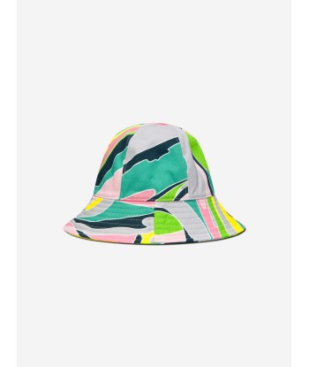 Pucci Girls Patterned Bucket Hat la colonne vertébrale