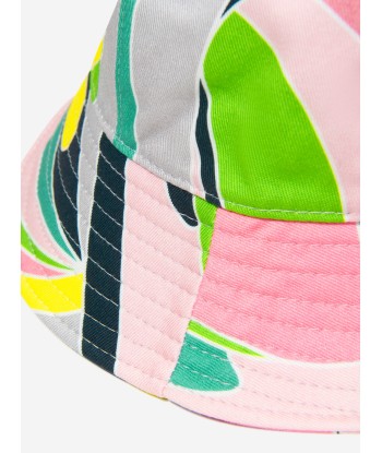 Pucci Girls Patterned Bucket Hat la colonne vertébrale