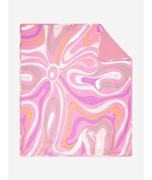 Pucci Baby Girls Marmo Blanket in Pink Les êtres humains sont 