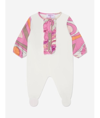 Pucci Baby Girls Babygrow Set in Ivory plus qu'un jeu 