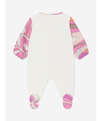 Pucci Baby Girls Babygrow Set in Ivory plus qu'un jeu 