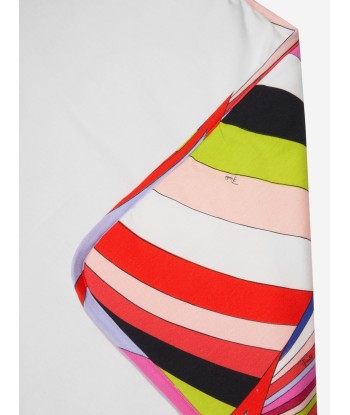 Pucci Baby Girls Iride Print Blanket in Multicolour livraison gratuite