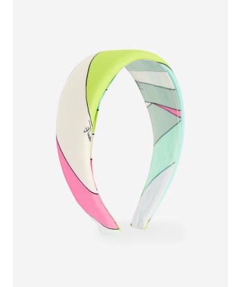 Pucci Girls Iride Print Headband in Multicolour Comment ça marche