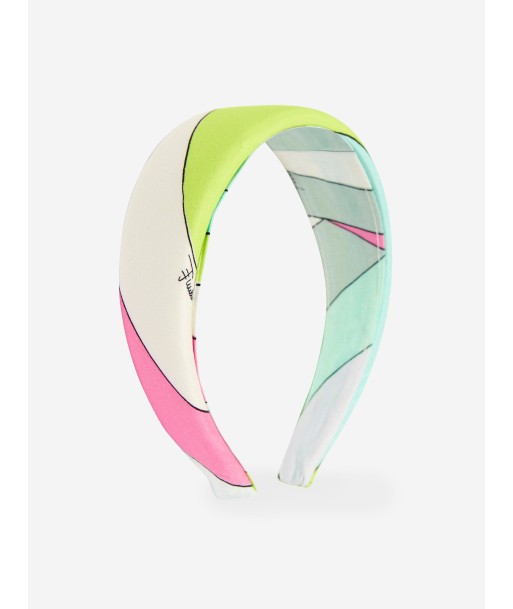 Pucci Girls Iride Print Headband in Multicolour Comment ça marche