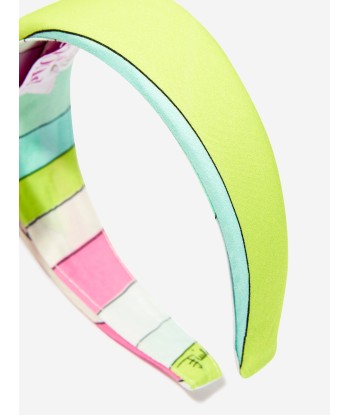 Pucci Girls Iride Print Headband in Multicolour Comment ça marche