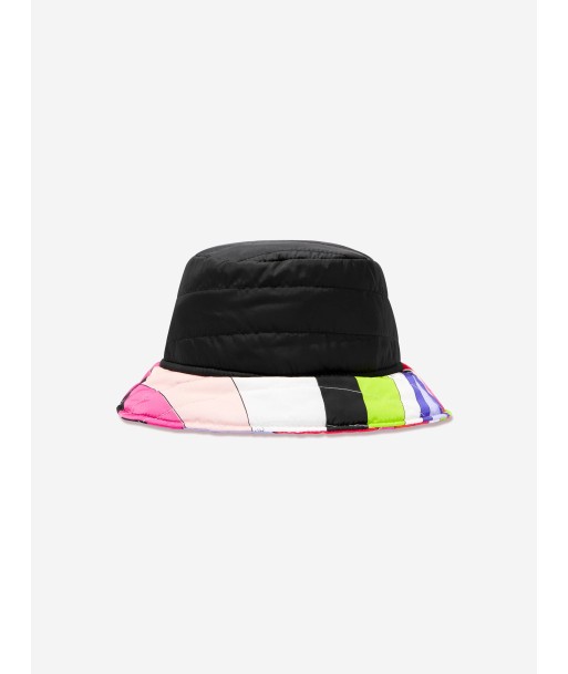 Pucci Girls Bucket Hat in Black Vous souhaitez 