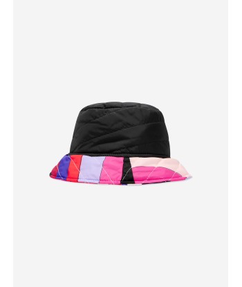 Pucci Girls Bucket Hat in Black Vous souhaitez 