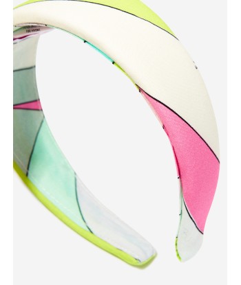 Pucci Girls Iride Print Headband in Multicolour Comment ça marche