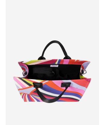 Pucci Baby Girls Iride Print Changing Bag in Multicolour pas chere