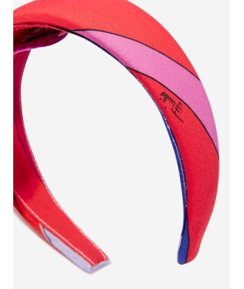 Pucci Girls Iride Print Headband in Multicolour sélection de produits