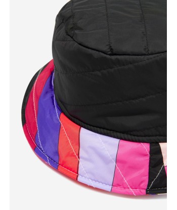 Pucci Girls Bucket Hat in Black Vous souhaitez 